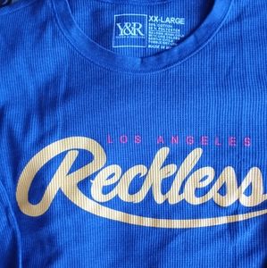 Young & Reckless long sleeve casual thermal shirt